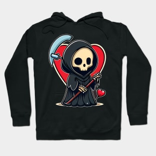 Valentine Grim Reaper Hoodie